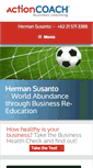 Mobile Screenshot of hermansusanto.actioncoach.com